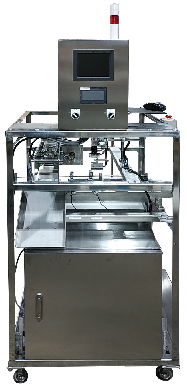 印字検査カメラ＋系外排出装置